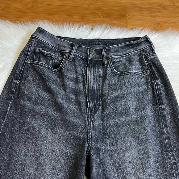 ✨SOLD✨American Eagle Washed Black Baggy 100% Cotton - Picture 3 of 9
